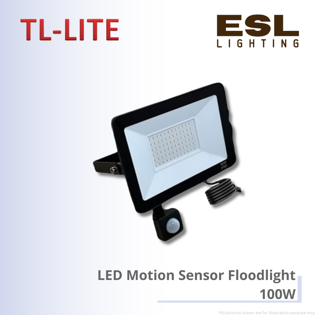 TL-LITE LED Motion Sensor Floodlight - 100W