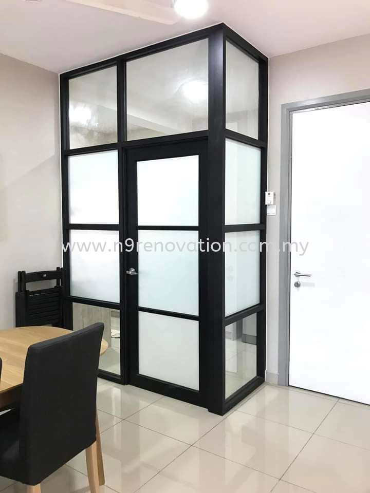 Pintu Buaian Aloi Aluminium