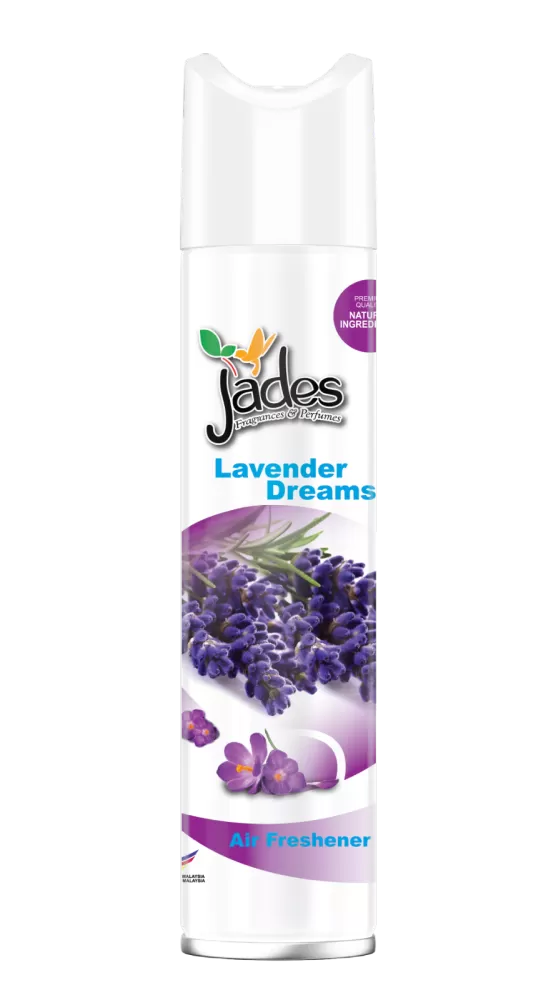 Jades Aroma Spray 300ml - Lavender Dreams (Air Freshener Room) 