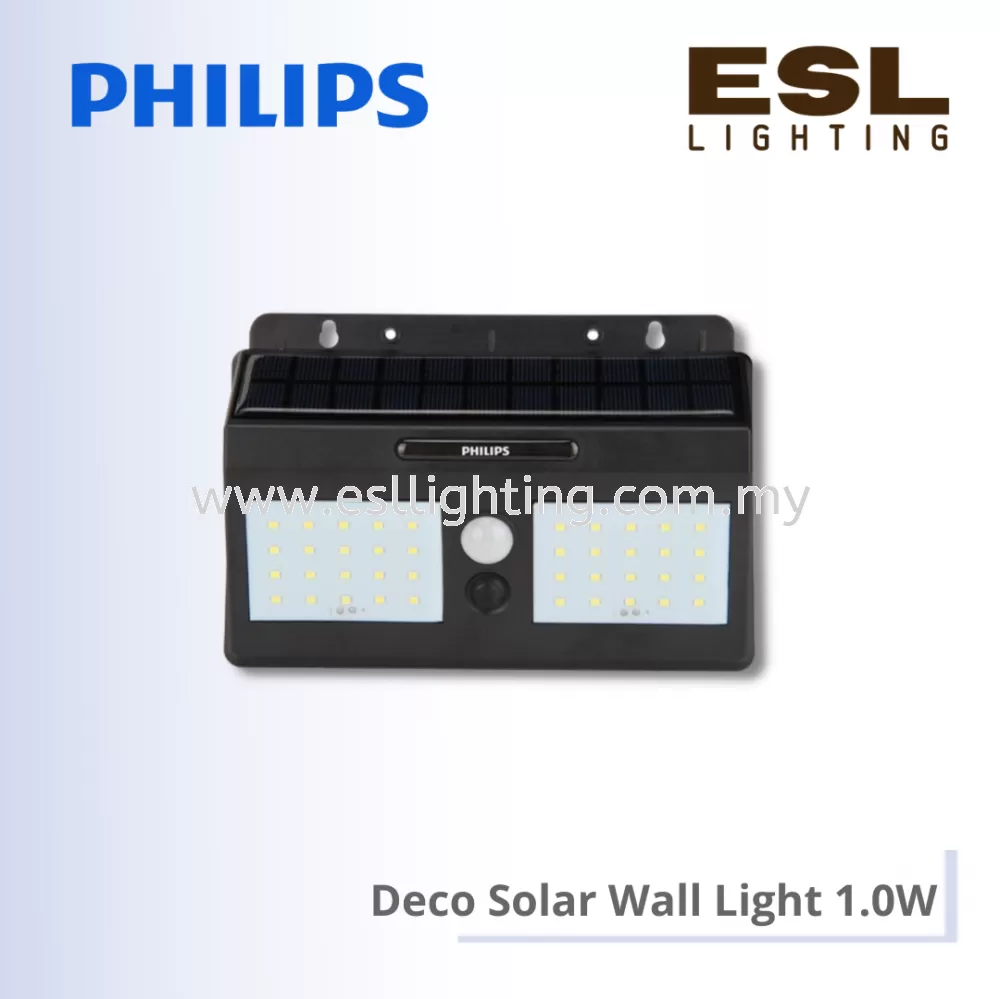 PHILIPS Deco Solar Wall Light 1.0W - BWS050 LED10/765