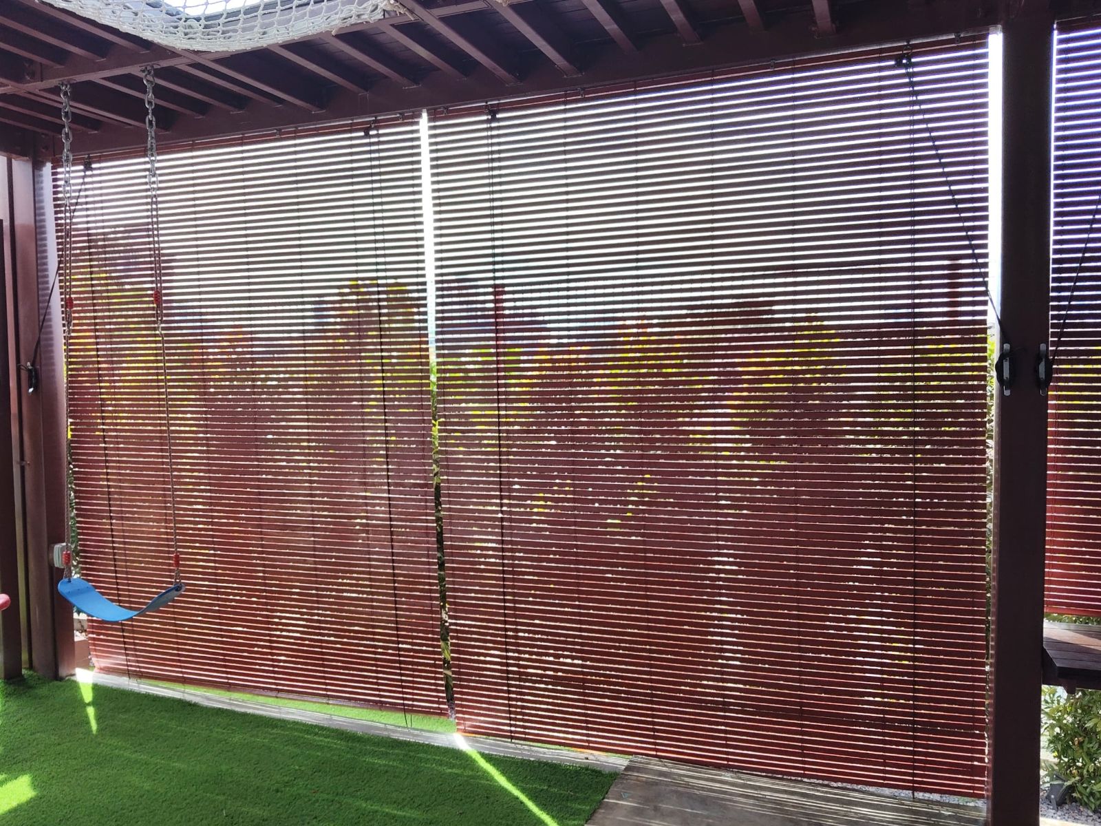 Outdoor Wooden Blind