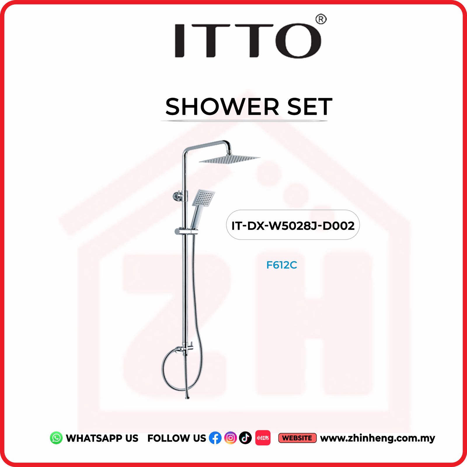 ITTO SHOWER SET  IT-DX-W5028J-D002