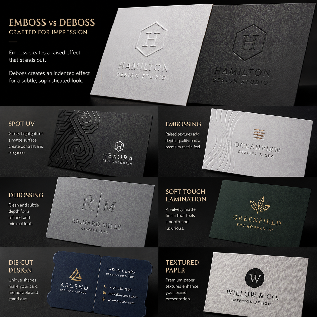 Name Card Design Services | Professional Custom Business Card Design