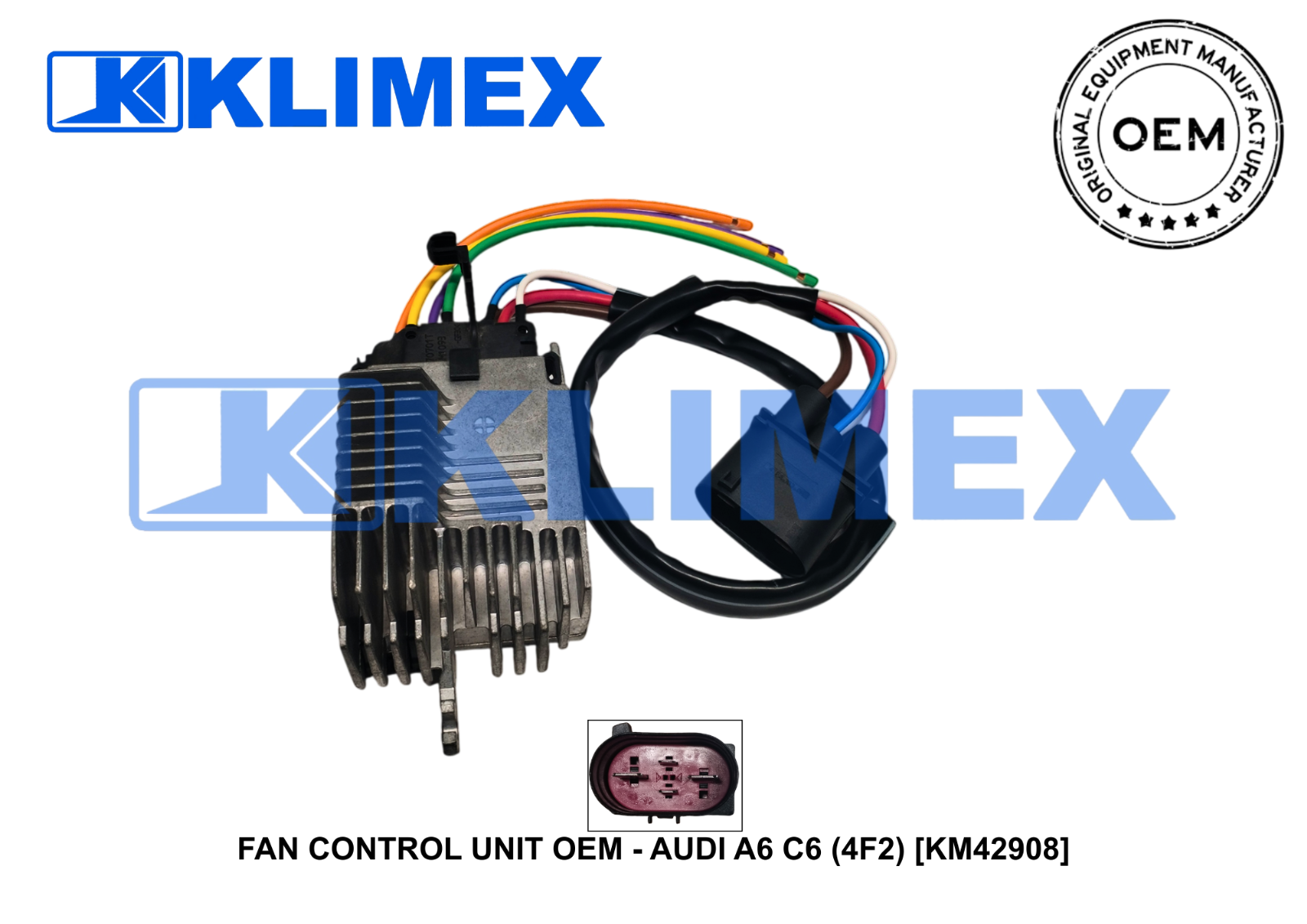 FAN CONTROL UNIT OEM - AUDI A6 C6 (4F2) [KM42908]