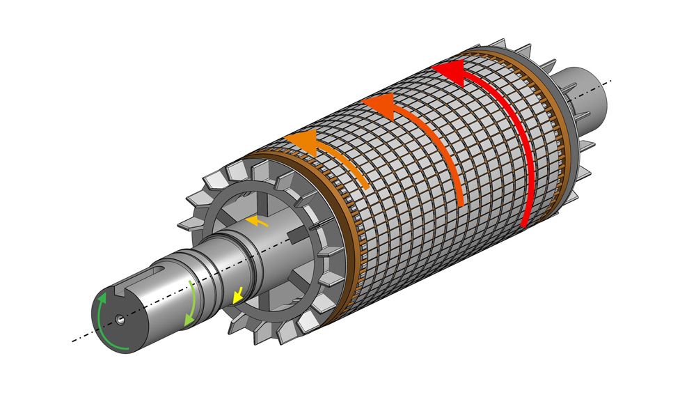 Electric Motor Bearing Vibration Analysis