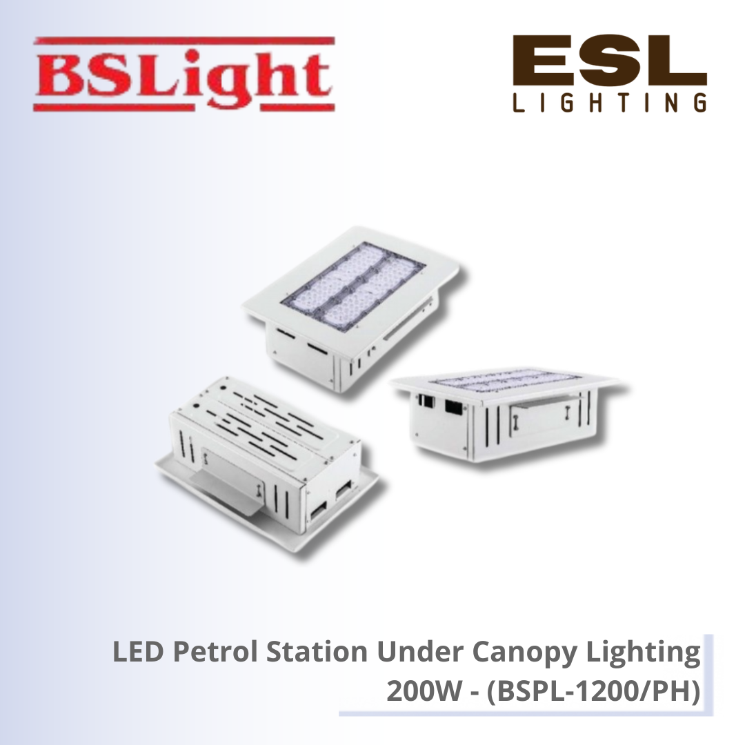 BSLight LED Petrol Station Under Canopy Lighting 200W - BSPL-1200/PH
