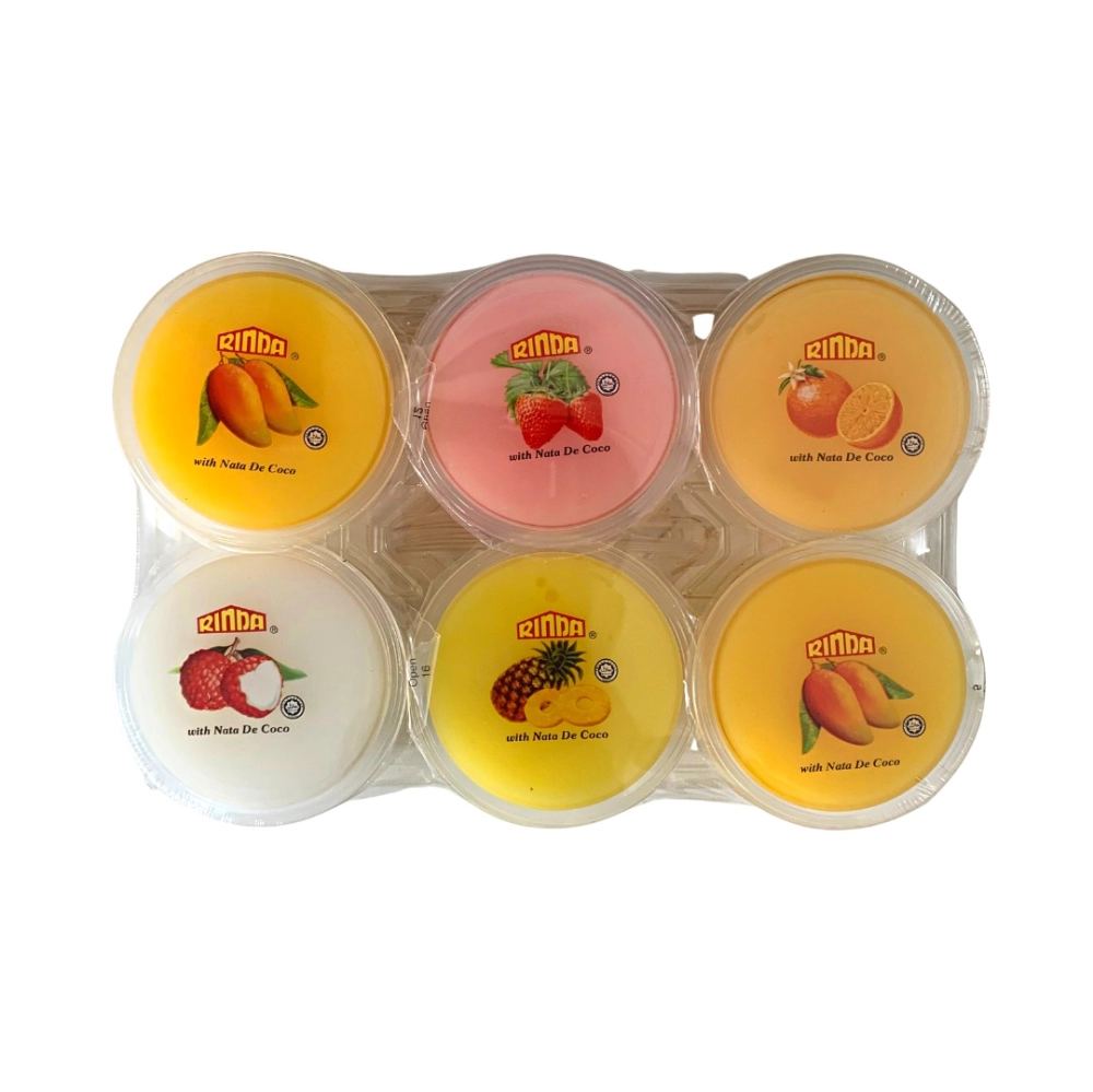 Rinda Mixed Fruits Pudding With Nata DeCoco 6x80g