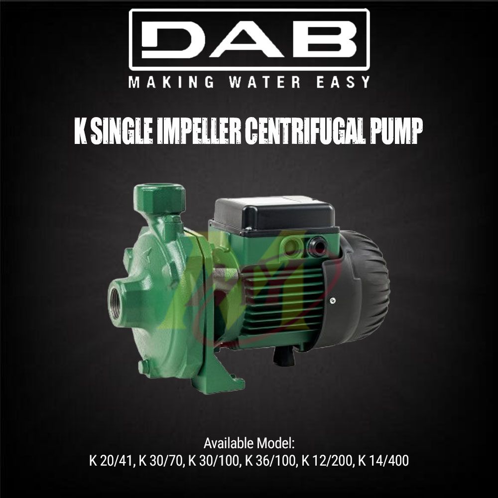 DAB K Single Impeller Centrifugal Electric Pump for Water Supply In Domestic, Industrial