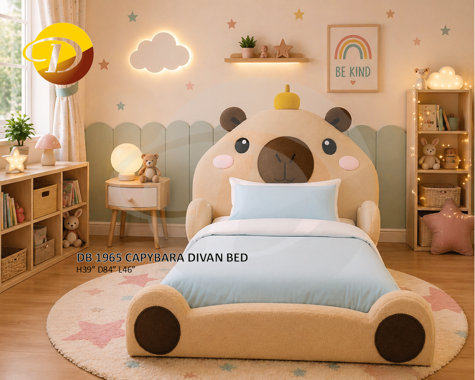 New Design Children Bed - Capybara DB 1965 - Single & Super Single Size are Available (Pre-Order)