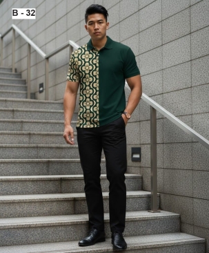 Custom Batik Sublimation T-Shirt