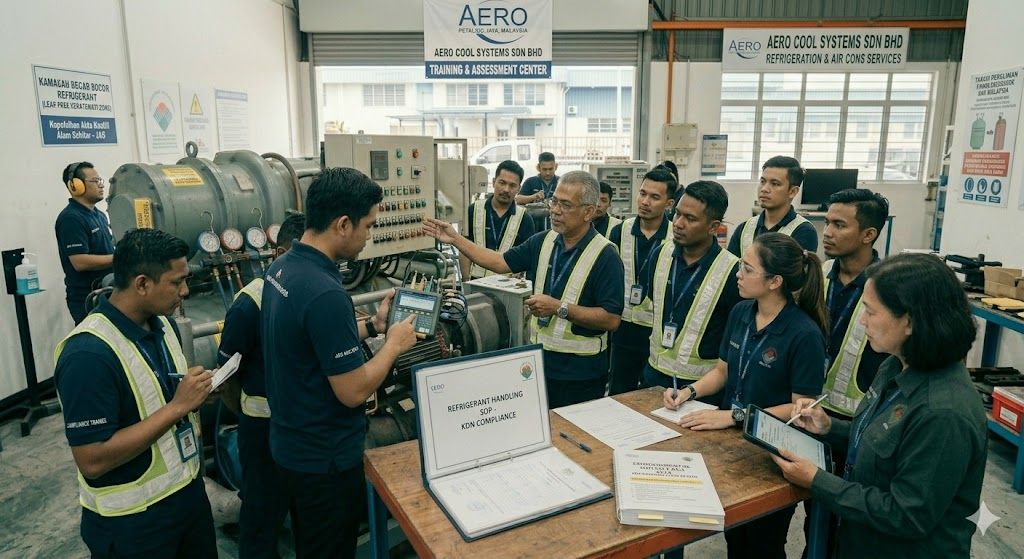 refrigerant technician compliance training Malaysia industry