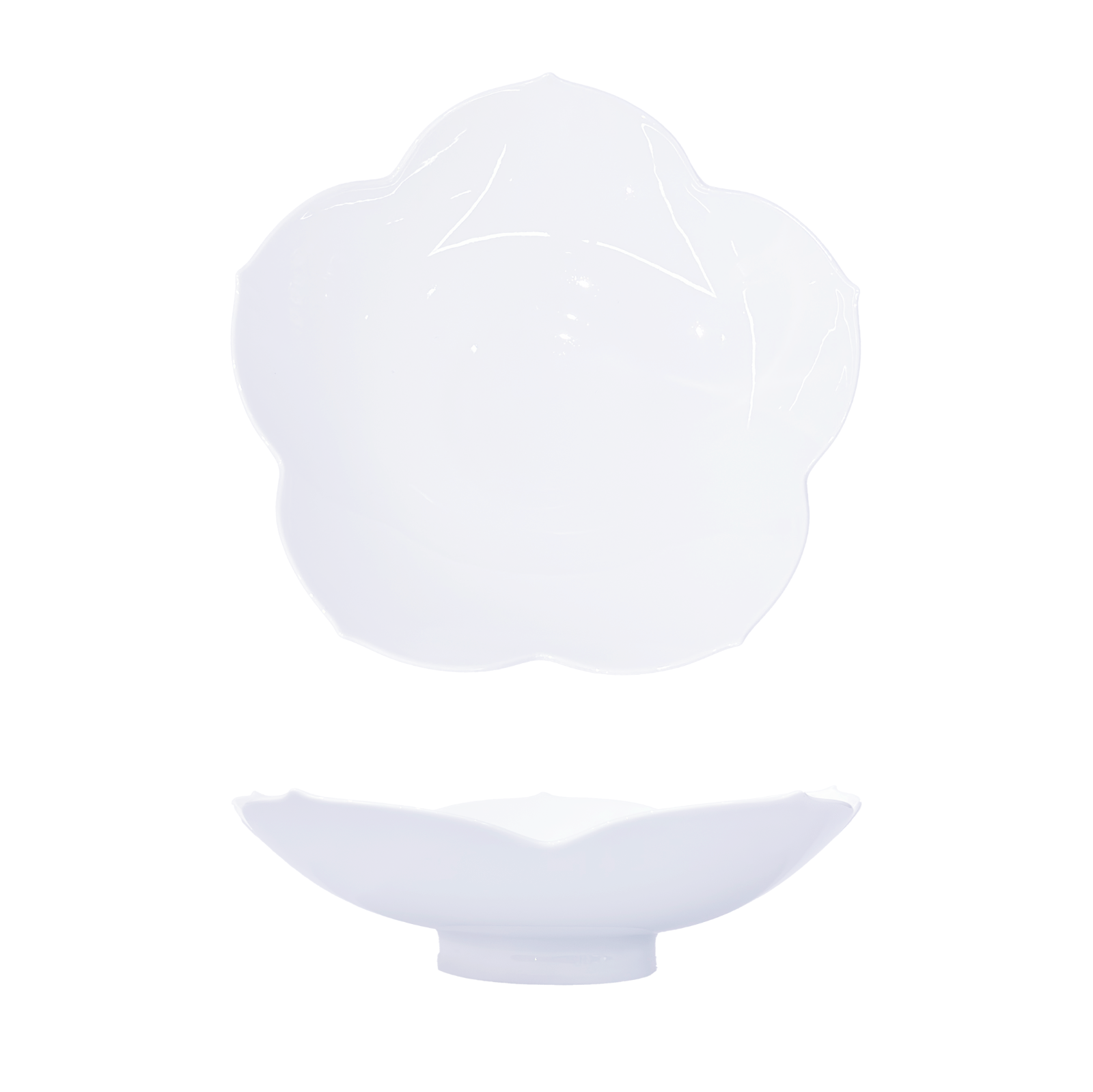 YGB-11'' -new-petal-plate-月光白-11-新花瓣盘