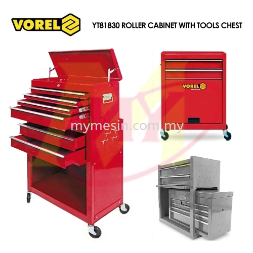 VOREL YT81830 Roller Cabinet With Tool Chest