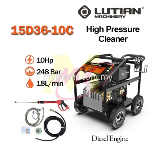 Lutian 15D36-10C (Diesel) High Pressure Cleaner [Code: 10214]
