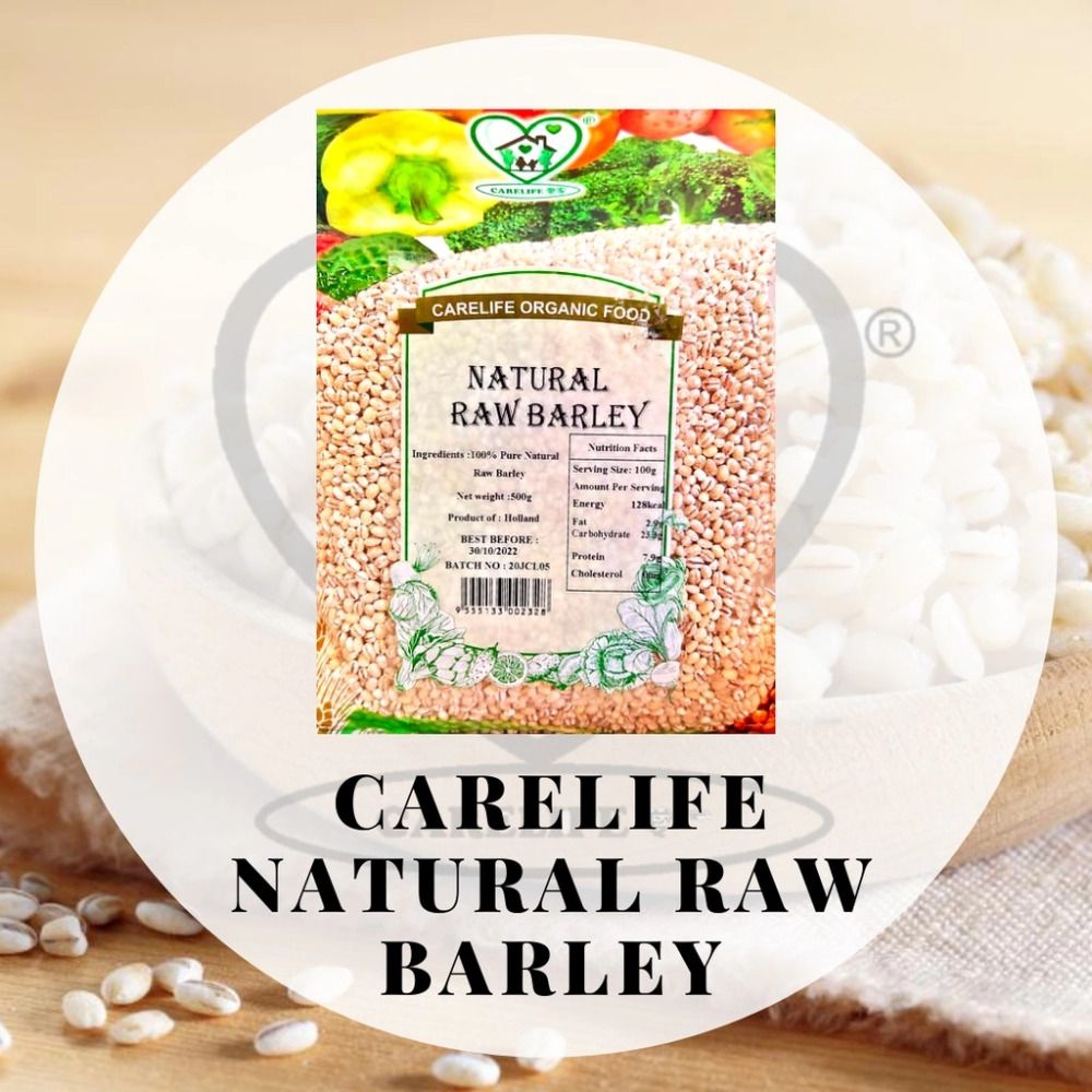 Natural Raw Barley (Carelife) 500g