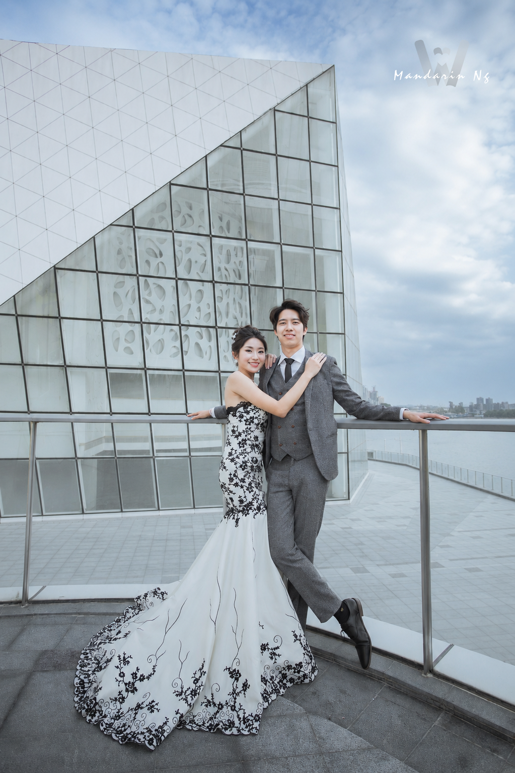 Architectural Pre Wedding Photoshoot