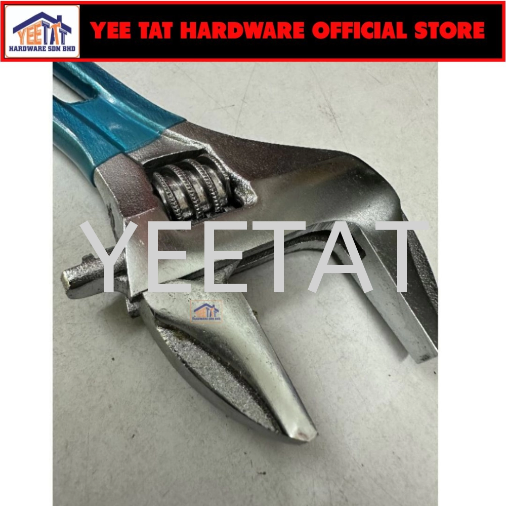 [ HITTO ] HAW-6WJ Stubby Wide Opening Adjustable Wrench 150MM