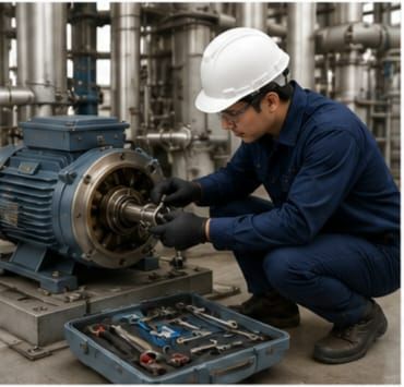 Electric Bearing On Site Repair Service