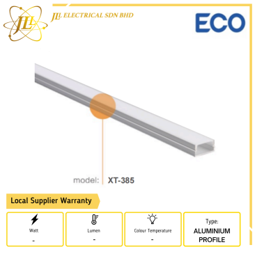 ECO XT-385 LINE LAMP SERIES ALUMINIUM PROFILE FOR LED STRIPLIGHT