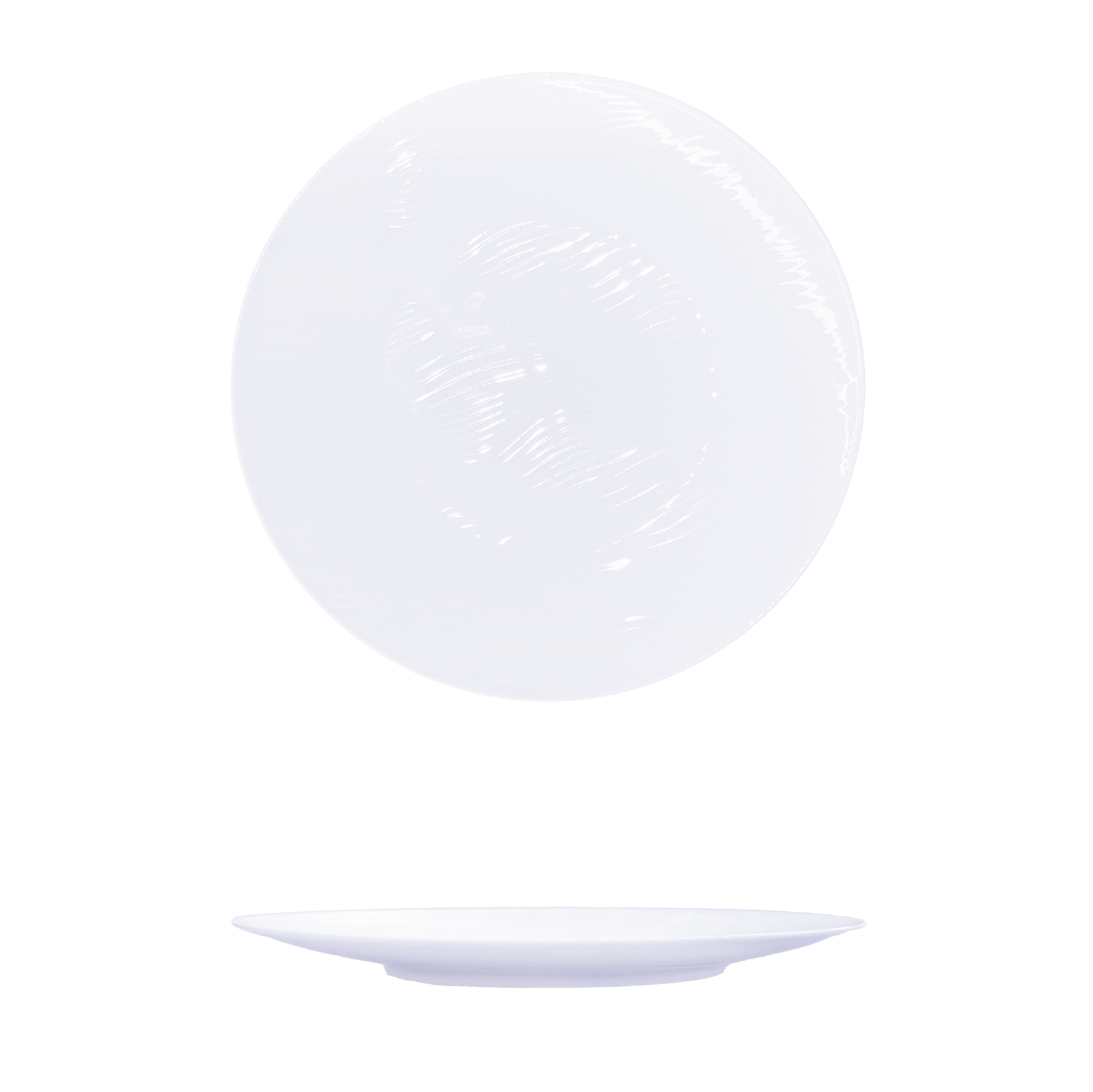 YGB-11'' -water-ripple-plate-月光白-11-水纹拼盘