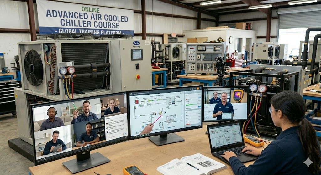 HVAC air cooled chiller course online