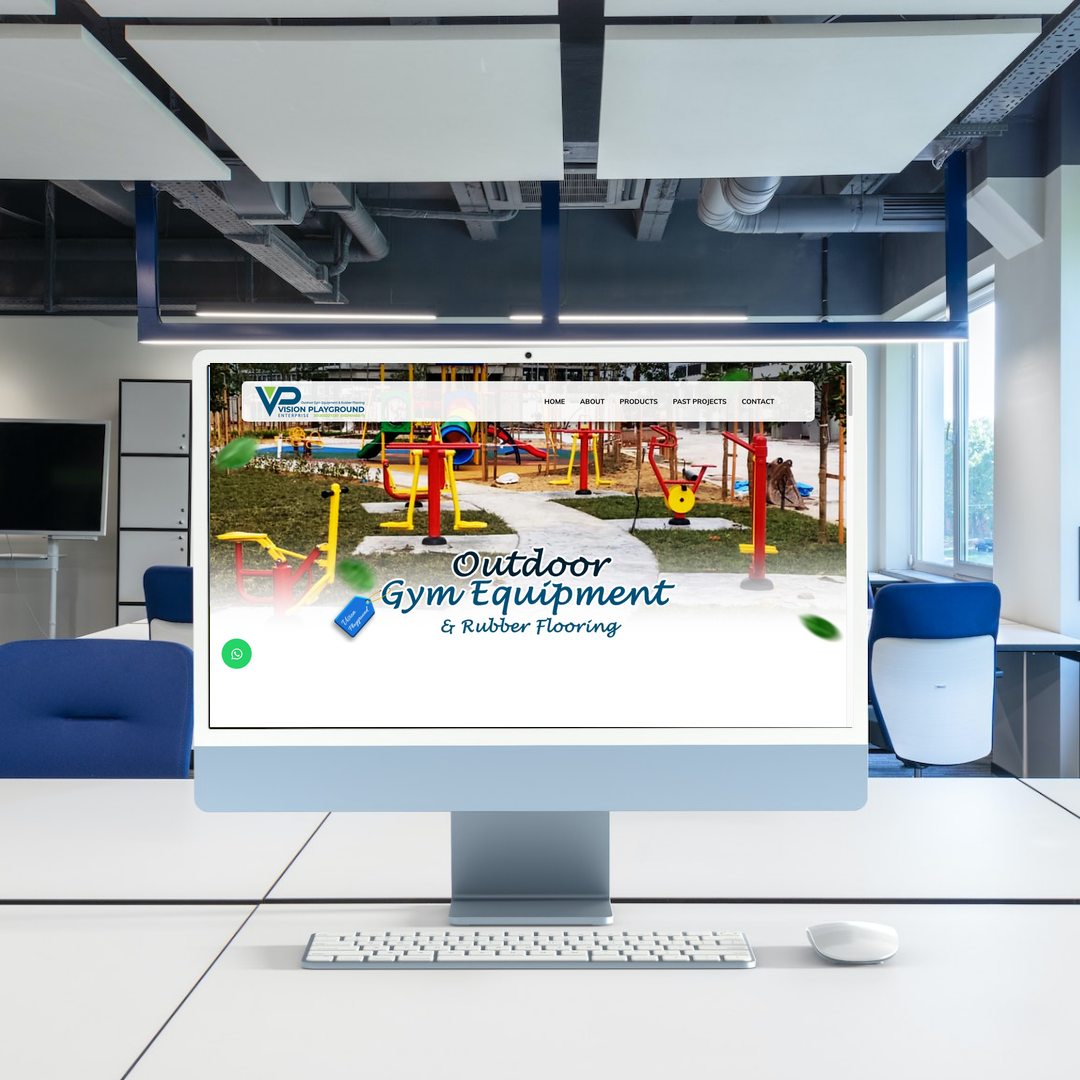 Vision Playground Enterprise Website Design & SEO Case Study | Playground Equipment Installation Kedah in Kedah