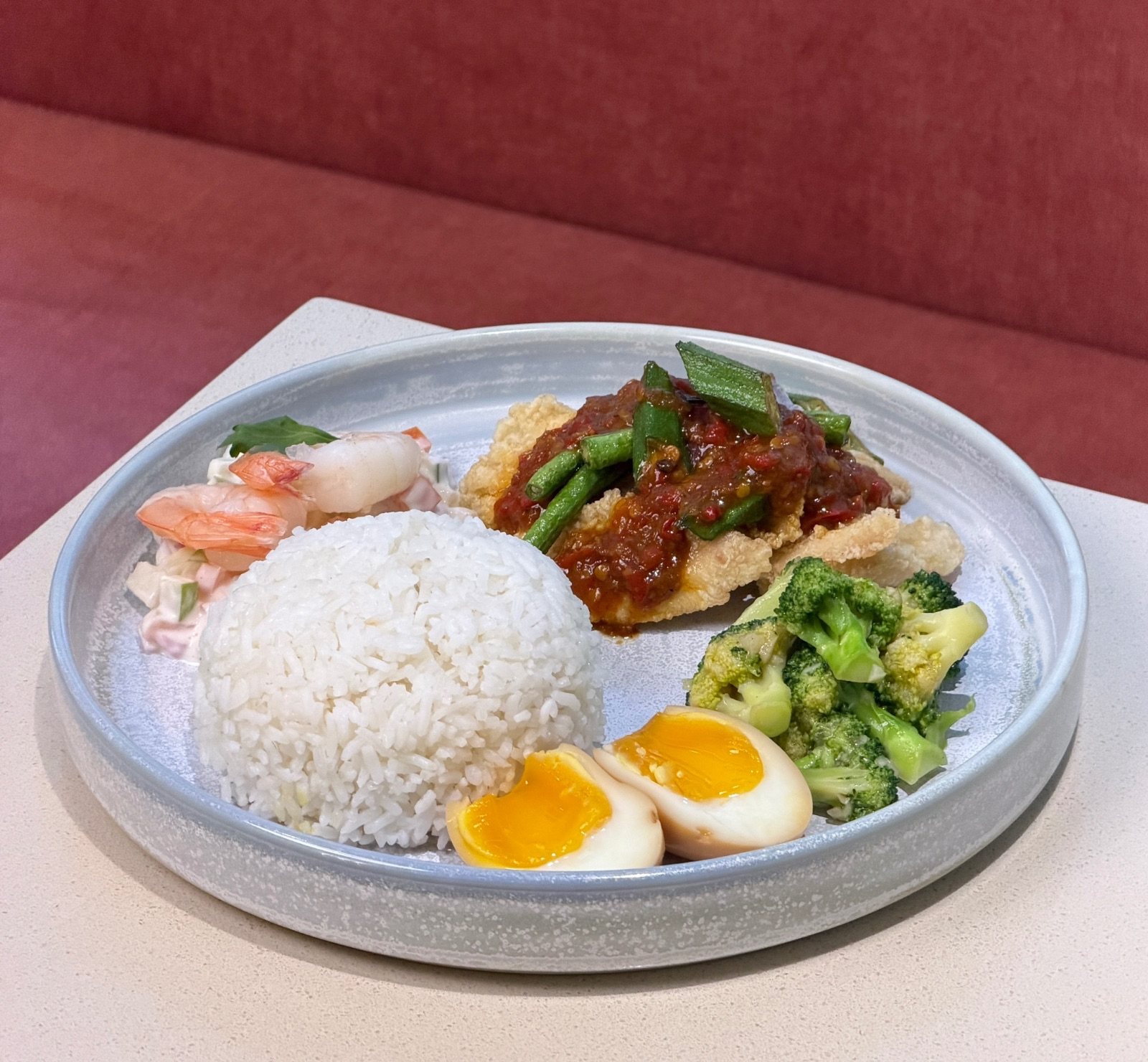 Assam Fish Fillet Rice