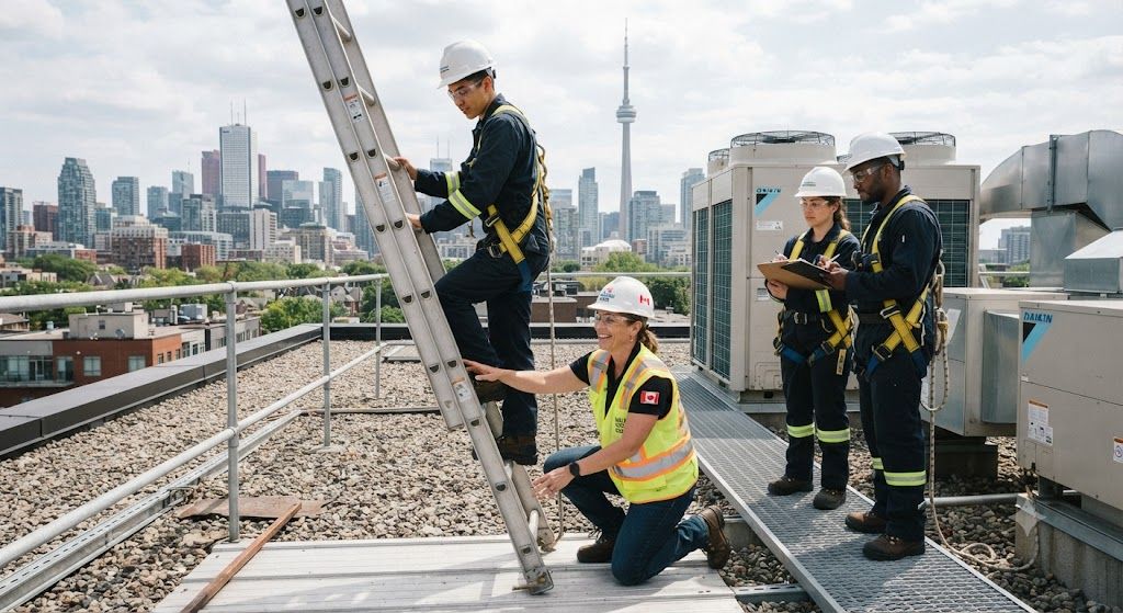 aircon technician ladder safety training course