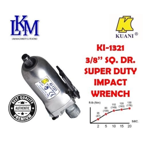 KI-1321 3/8” SQ. DR. SUPER DUTY IMPACT WRENCH