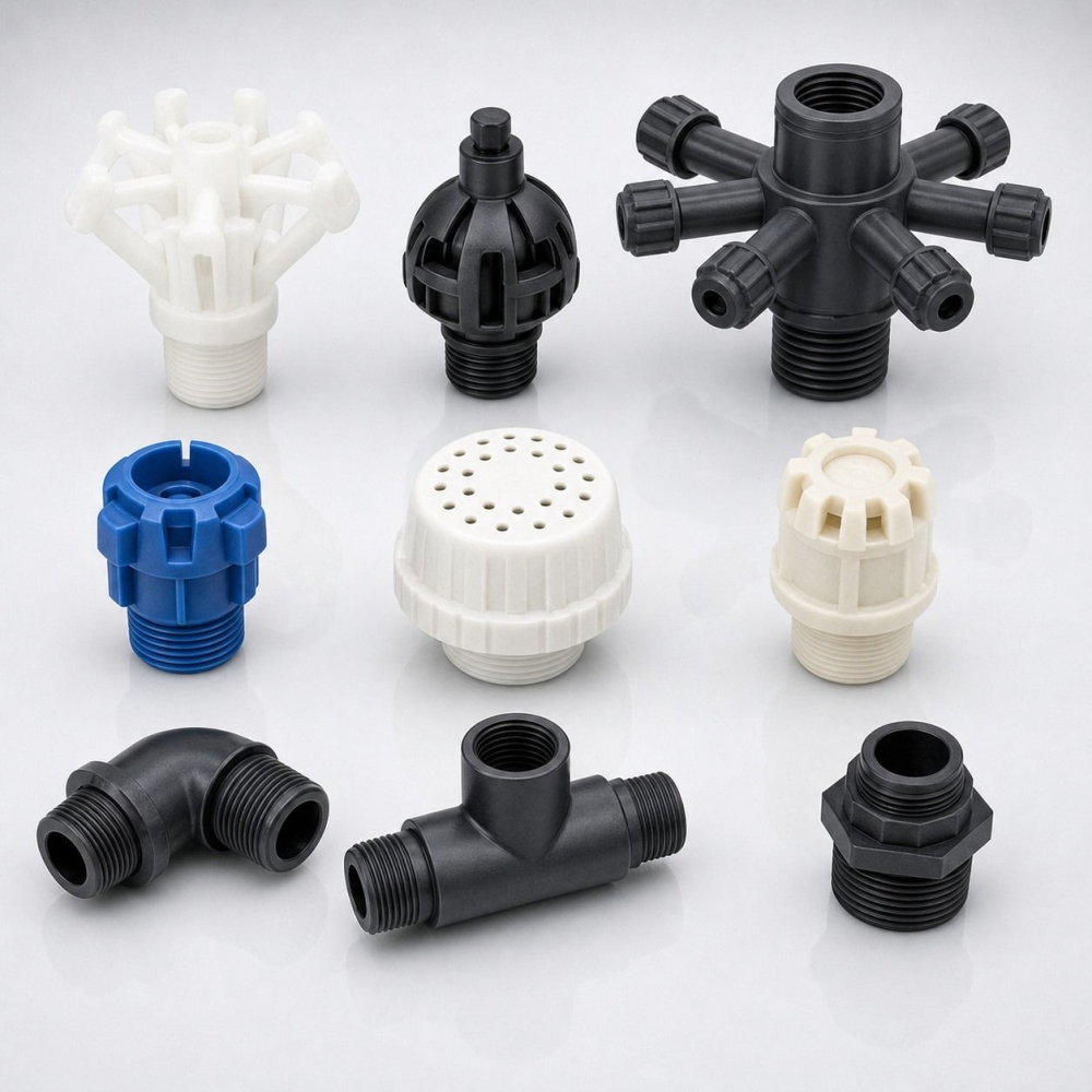 Distribution nozzles