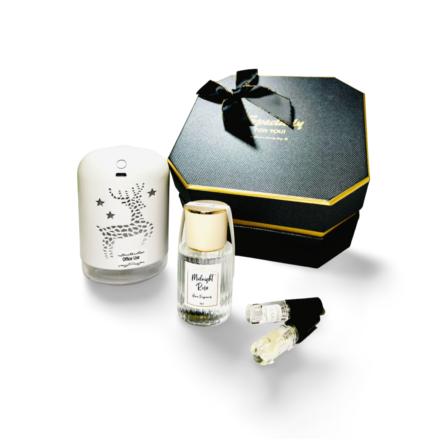 Black Gold Luxury Perfume & Diffuser Sets