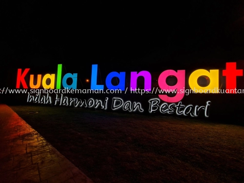 KUALA LANGAT ALUMINIUM 3D LETTERING STAND SIGANGE IN PAHANG KUALA TERENGGANU