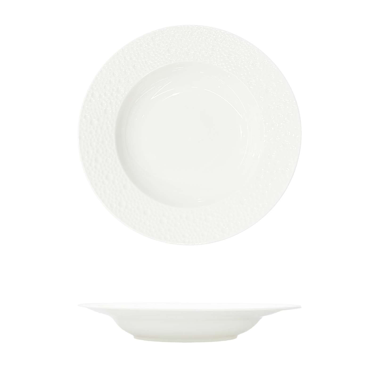 JY-BT-9'' Gypsophila Soup Plate 9 满天星汤盘