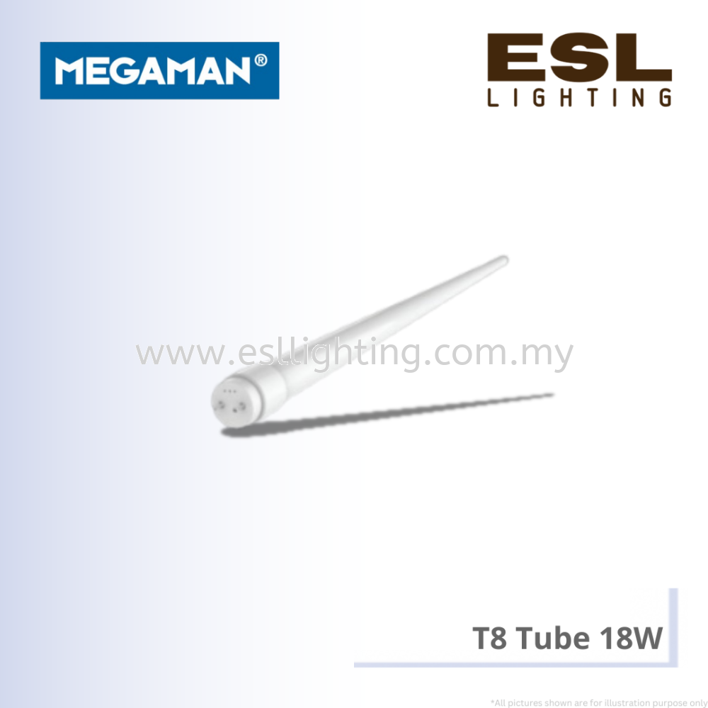 MEGAMAN T8 Tube 18W G13 - YTT8Z1