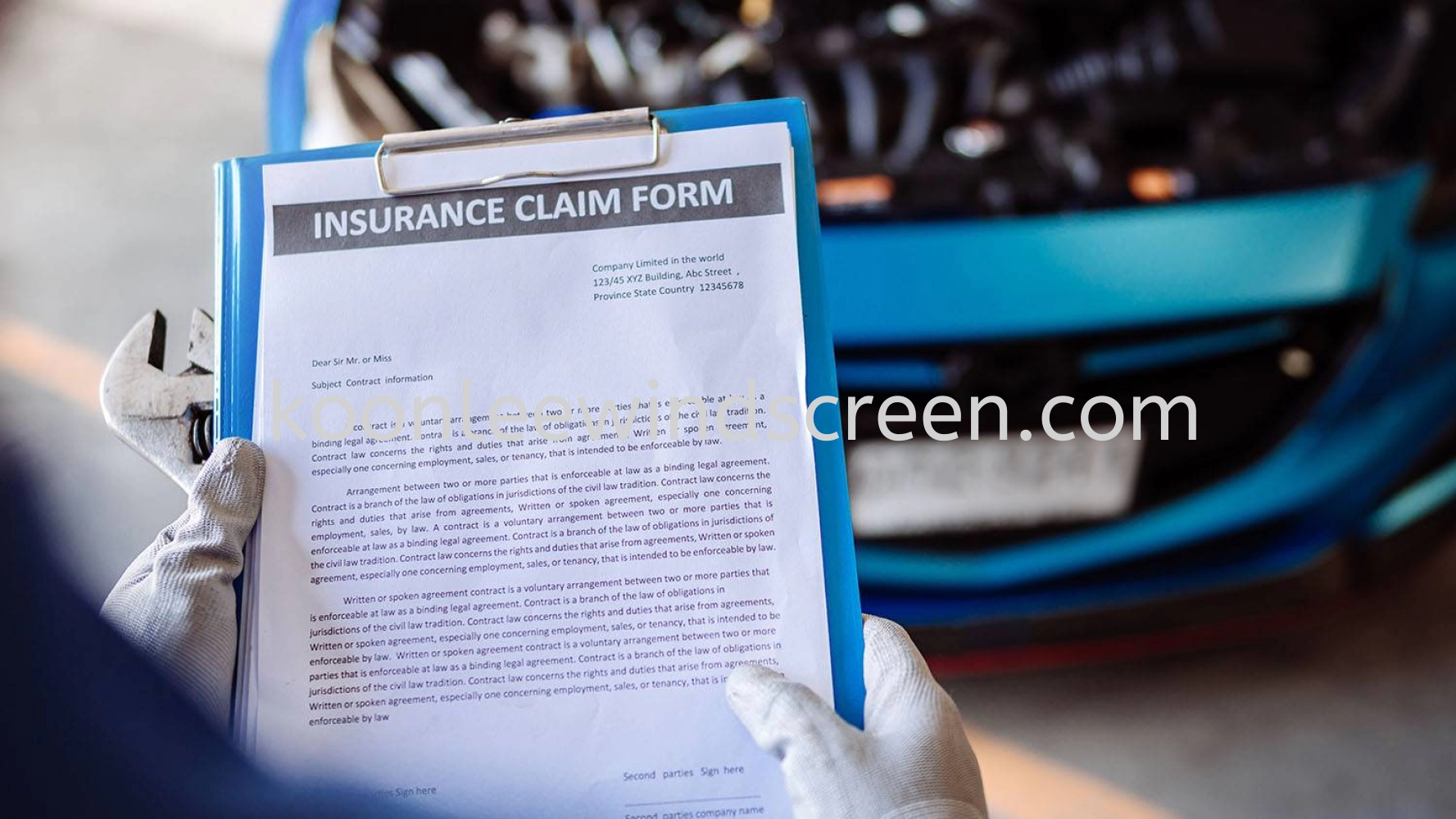 Windscreen Insurance Claim