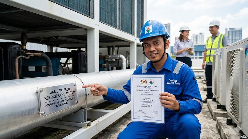 refrigerant system certification Malaysia JAS