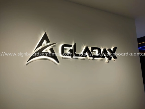 AGLADAX INDOOR 3D LED EG BOX UP BACKLIT LETTERING SIGNAGE SIGNBOARD AT PAKA TERENGGANU MALAYSIA