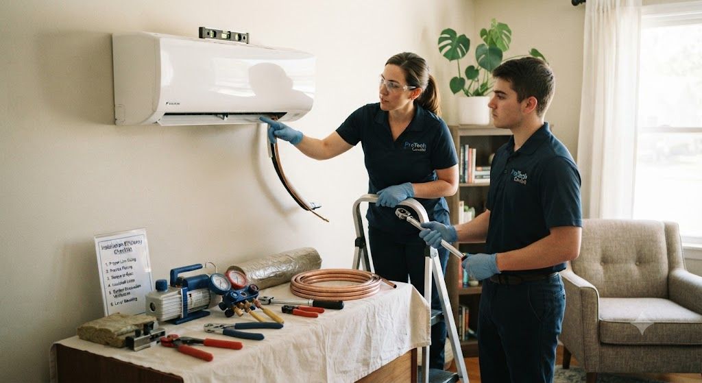 Air conditioning installation efficiency best practices