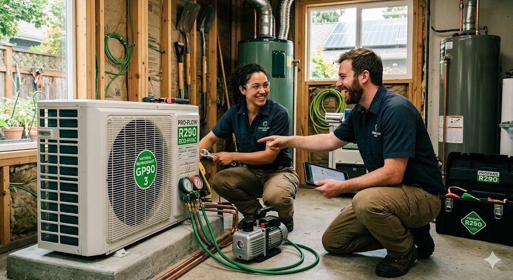 propane refrigerant eco-friendly HVAC design