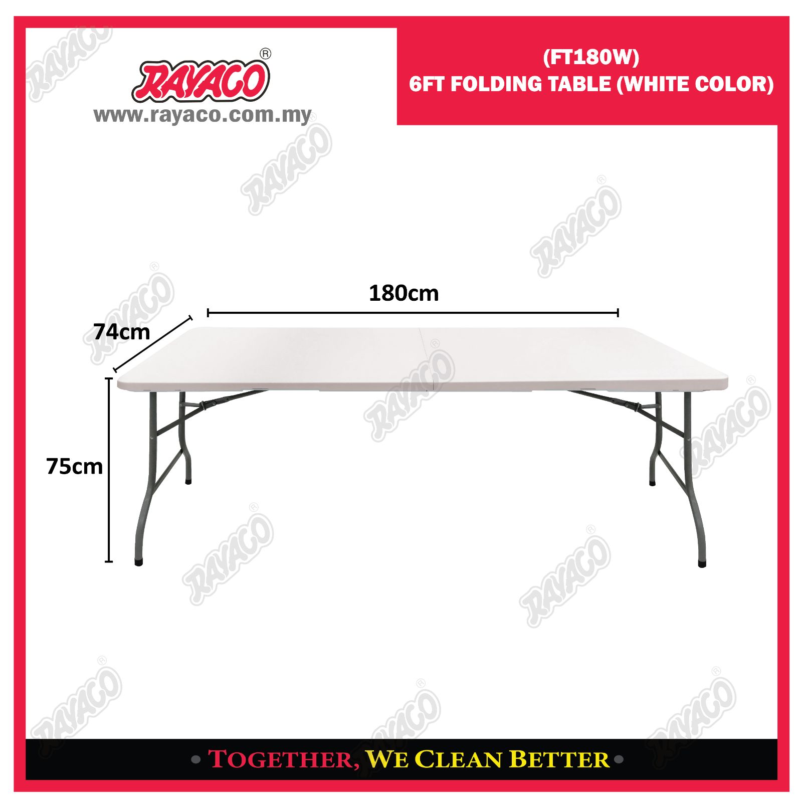 FT180W BANQUET TABLE