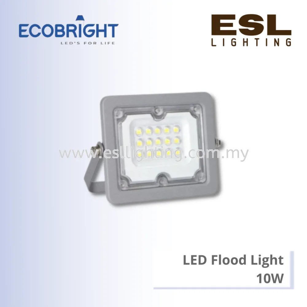 ECOBRIGHT LED Flood Light 10W - EB-FL-05 [SIRIM] IP65