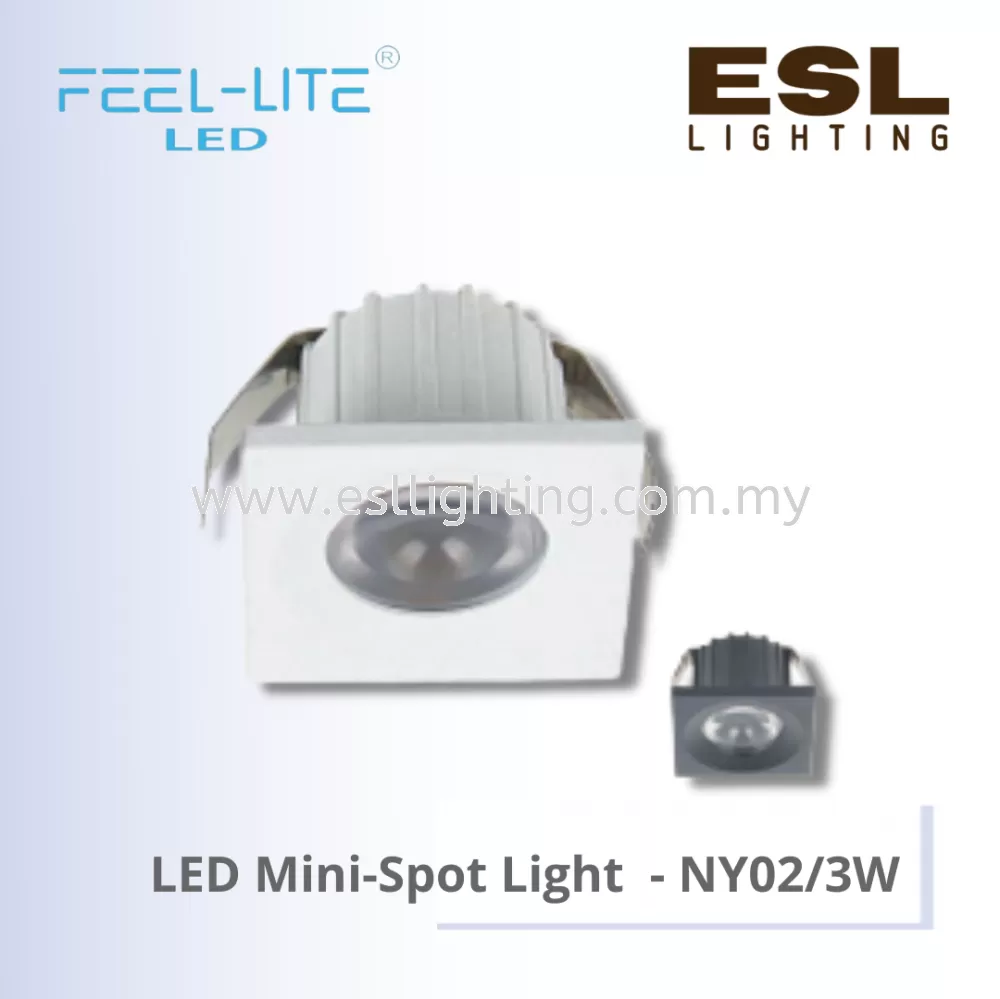FEEL LITE LED MINI-SPOT LIGHT - NY02/3W