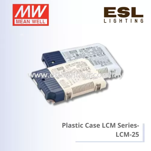 MEANWELL Plastic Case LCM Series - LCM-25