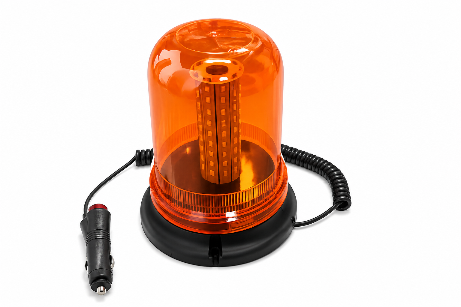 LED Beacon Warning Light 12V–24V Magnetic Base