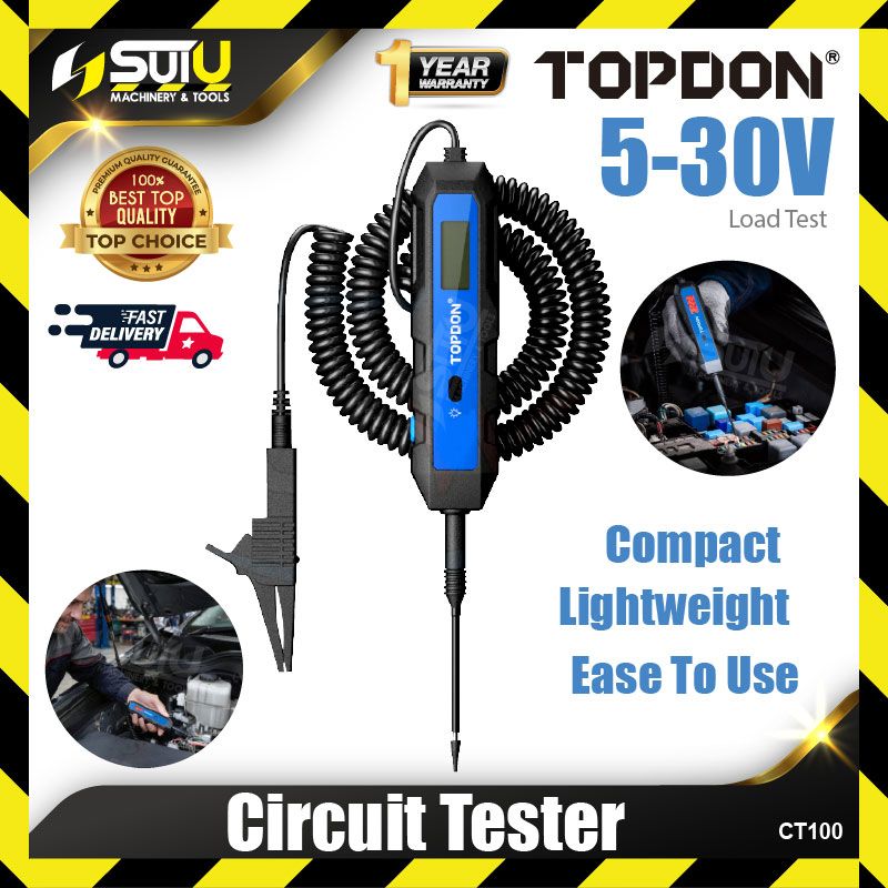 TOPDON CT100 5-30V Circuit Tester for Car / Automotive