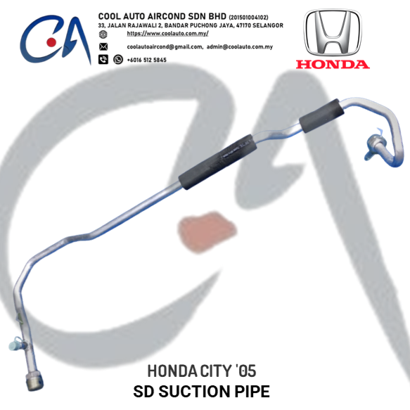 HONDA CITY '05 SD SUCTION PIPE