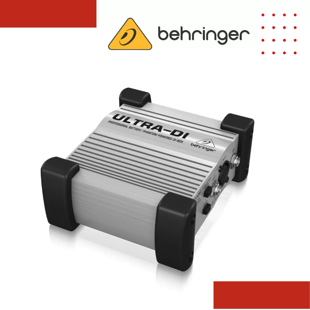 Behringer di100 Professional Battery/Phantom Powered DI-Box