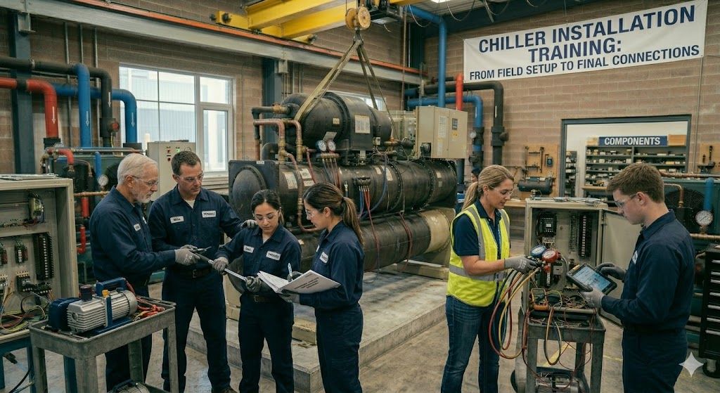 HVAC installation training for chillers