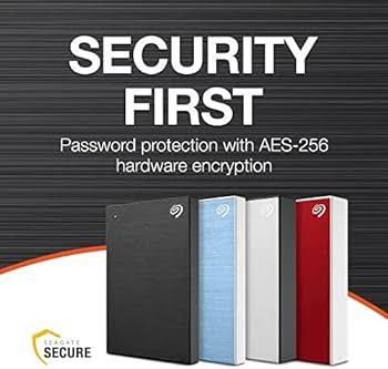 Seagate庐 One Touch with Password External Hard Disk - 1TB USB3.2 GEN 1 3Y (STKY1000400. STKY1000402,STKY1000404)