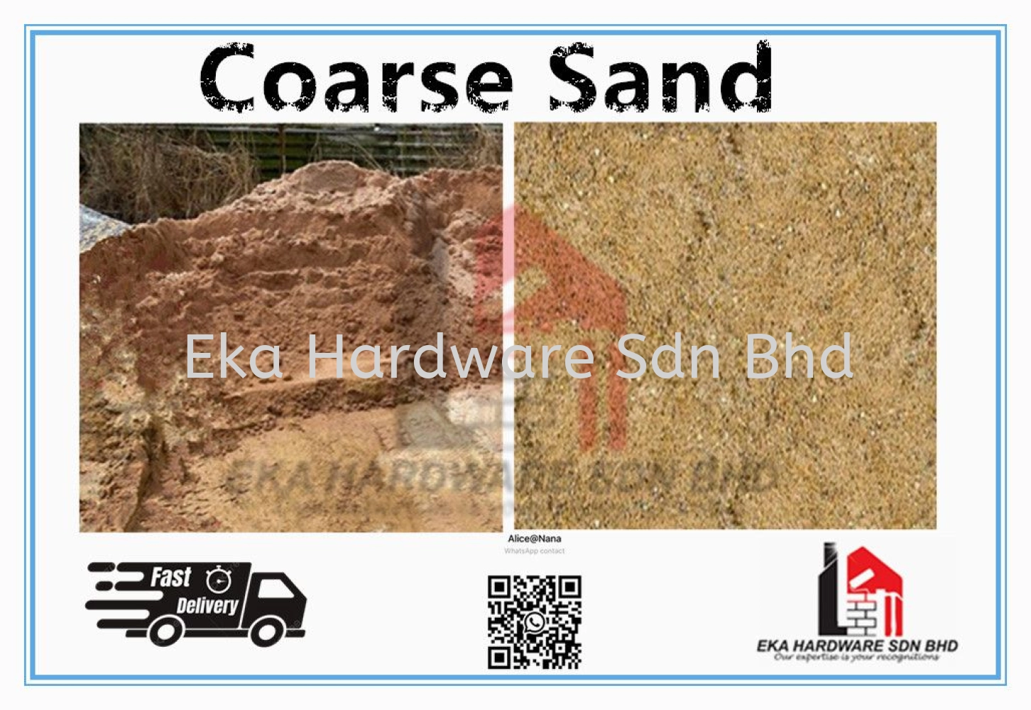 Coarse Sand (Pasir Kasar)